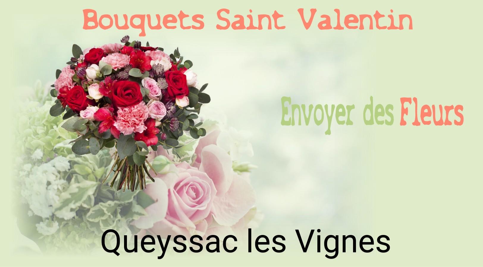 Roses de Saint-Valentin livrées à Queyssac-les-Vignes