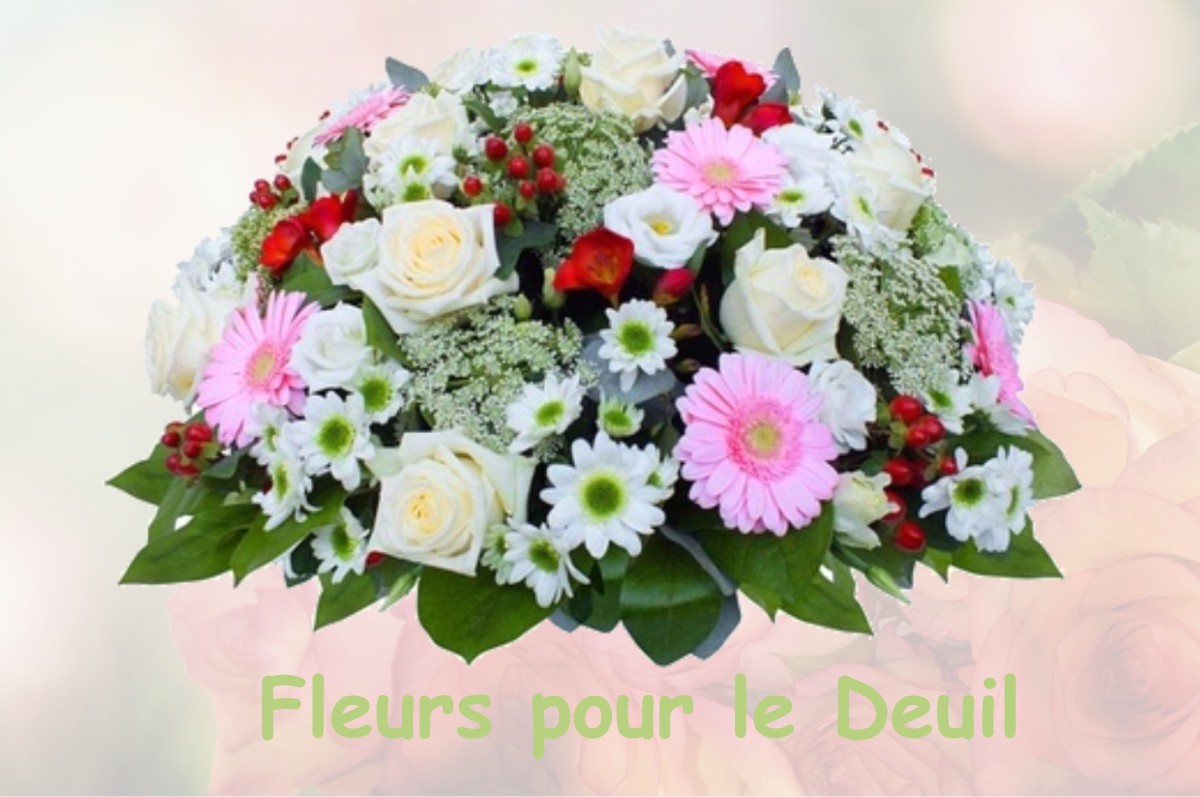 fleurs deuil QUEYSSAC-LES-VIGNES